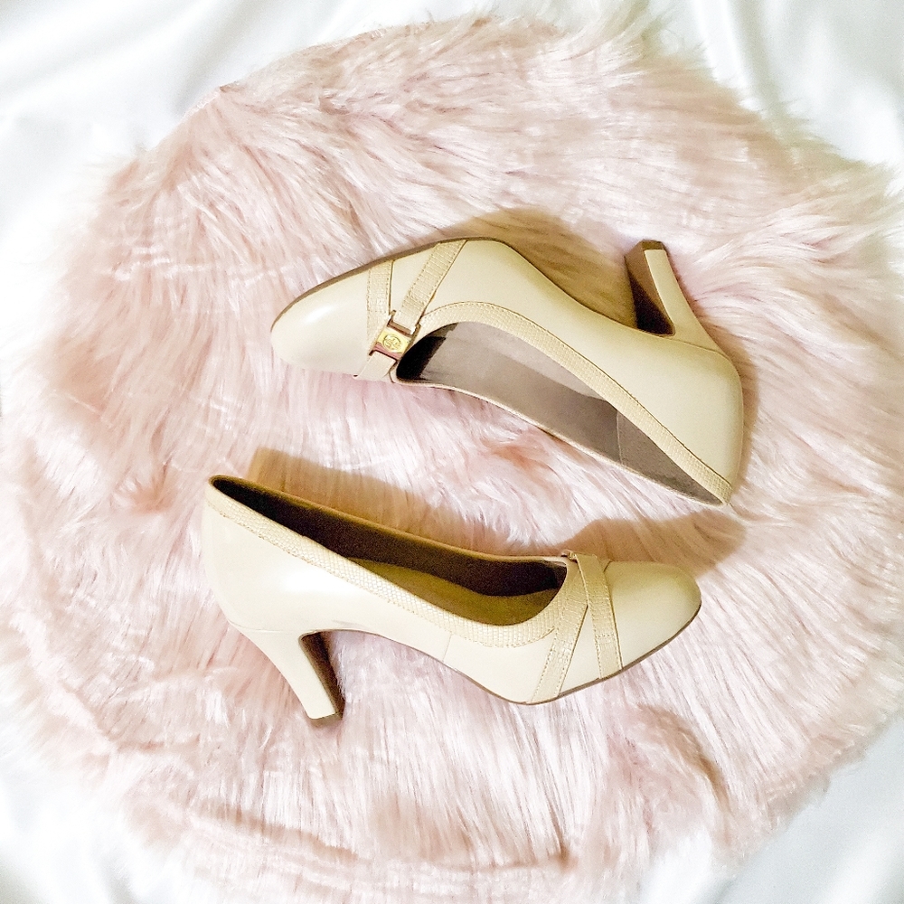 Light beige heels